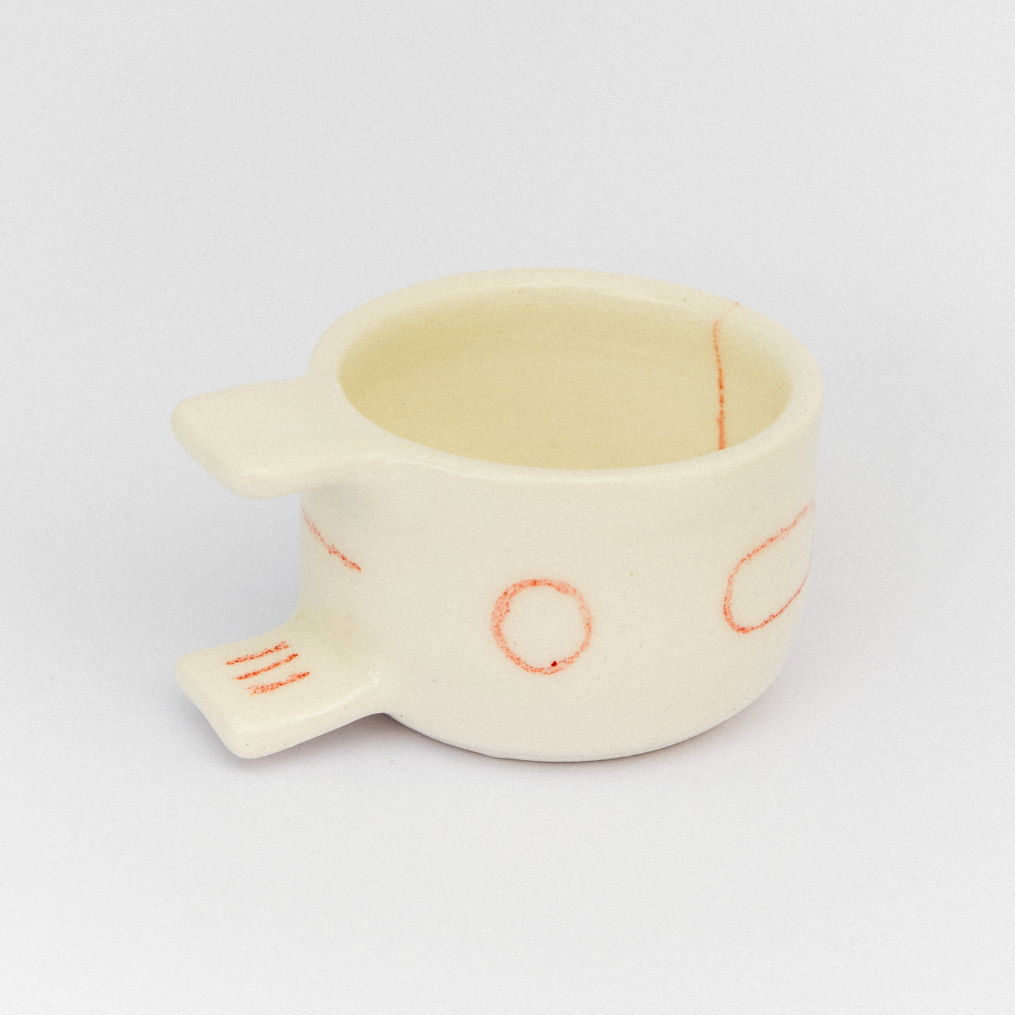 Double Handle Doodle Mug - Ötzi