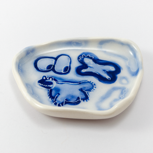 Blue Creature - Trinket Dish